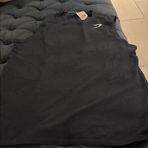 Gymshark Men's Black Sleeveless Shirt